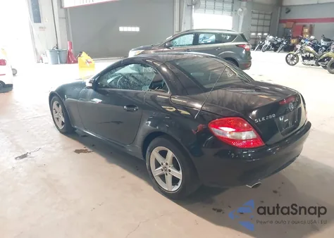 2007 Mercedes-Benz Slk 280 из США, поврежденный, VIN WDBWK54F07F134240